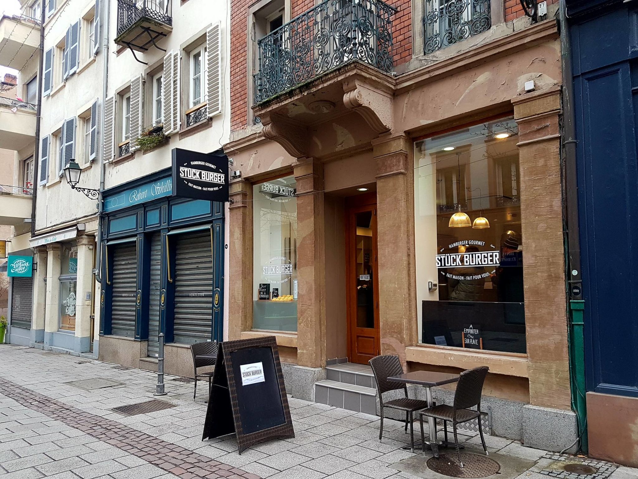 Stück burger, rue du fossé des Tanneurs à Strasbourg