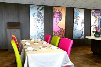 Hôtel Roi Soleil Prestige brunch salle