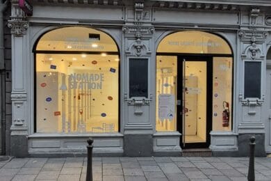 Nomade Station consigne bagages valises Strasbourg Alsace façade 1